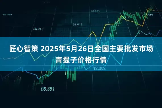 匠心智策 2025年5月26日全国主要批发市场青提子价格行情