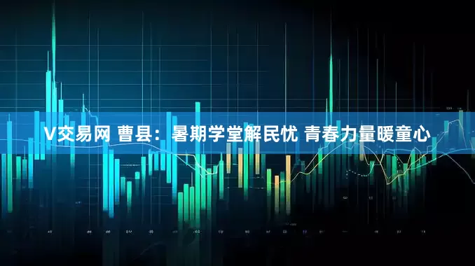 V交易网 曹县：暑期学堂解民忧 青春力量暖童心